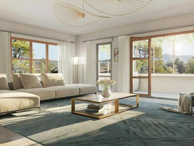 Appartement 2 pièces lumineux avec terrasse